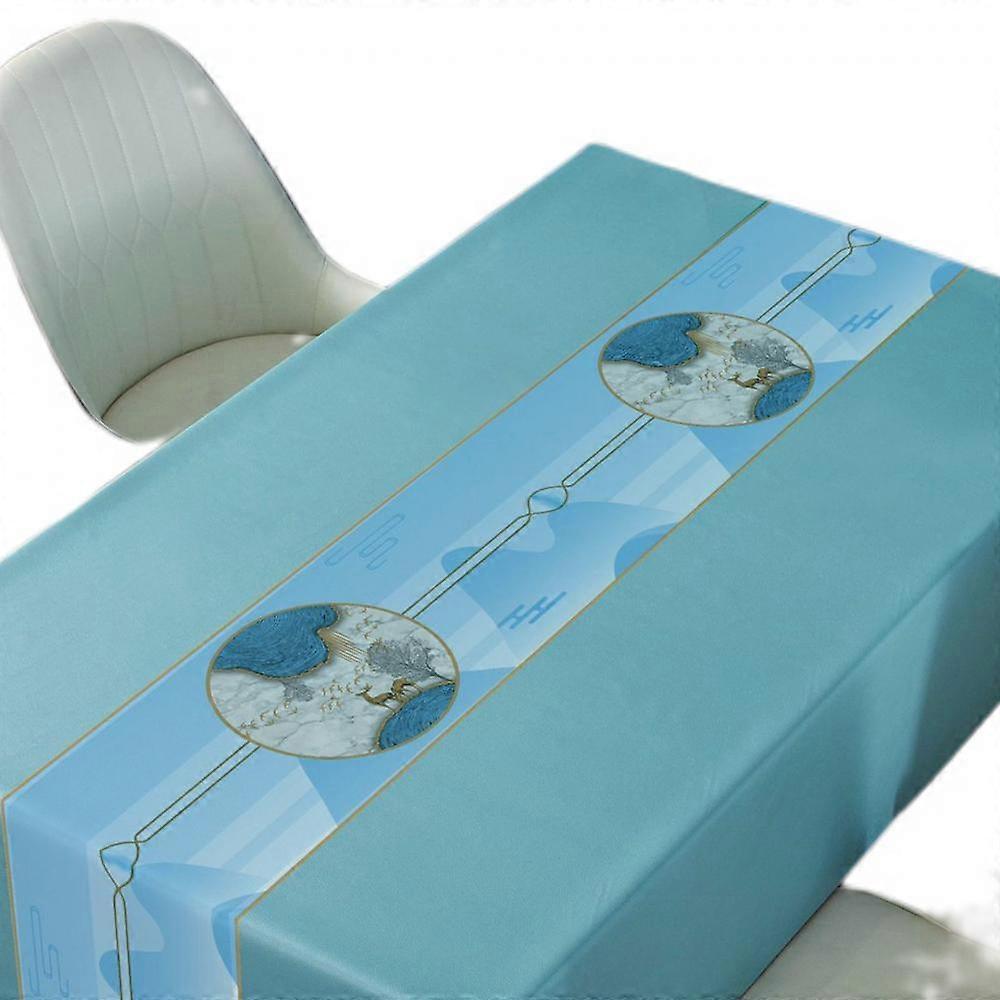 مفرش المائدة ، 100 ٪ ماء PVC المطبوعة الجدول القماش ، النفط والدليل على انسكاب الفينيل مستطيل مفرش المائدة ، غطاء الجدول للمسح للاستخدام في الهواء الطلق والأماكن المغلقة