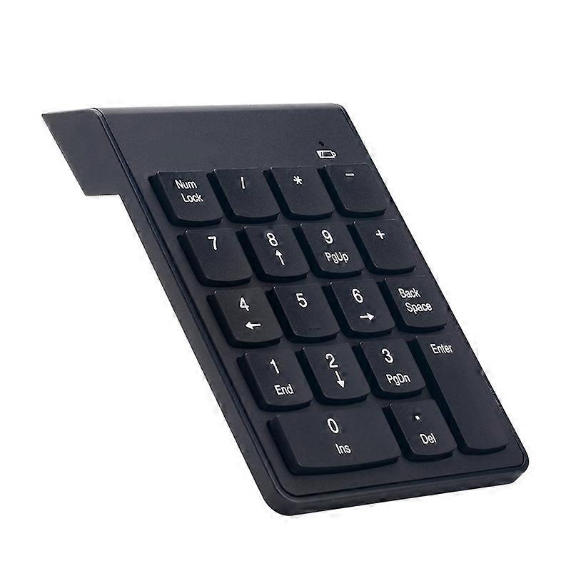 Wireless Numeric Keypad 18-Key Portable Numeric Keypad with 2.4G Mini USB Receiver