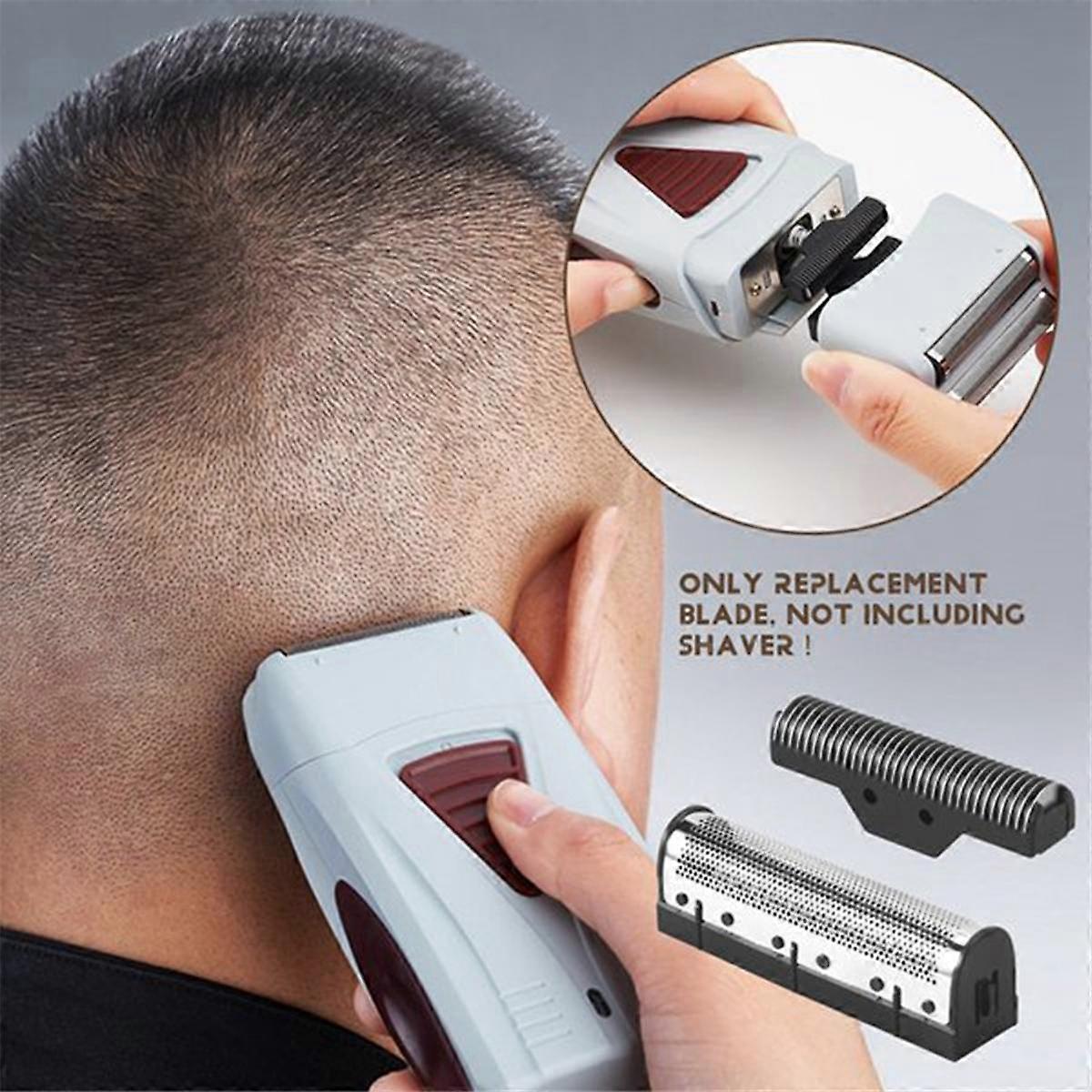 3 Set Clipper Blade for Km-1102 Clipper Electric Shaver Parts Net Silver