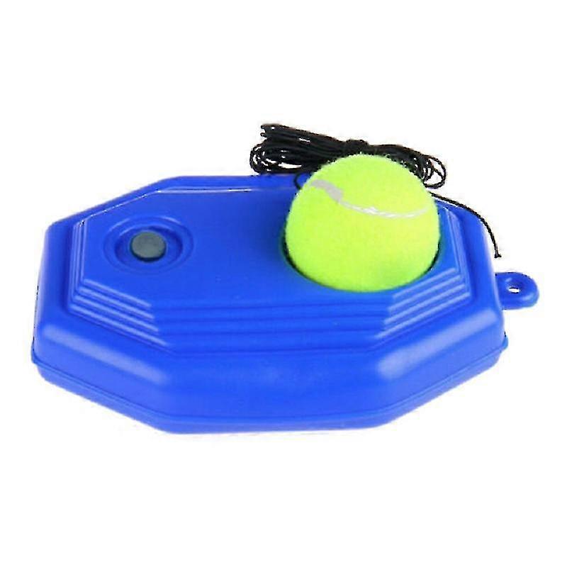 1pc Tennis Training Device With Ball Tennis Supplies Tennis Training Aids Baseboard Player Practice Tool With Elastic Rope Base