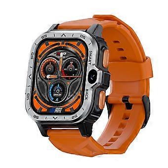 LOKMAT APPLLP 4 MAX Dual-Kamera-Smartwatch mit vollem Netzwerk 4G + 64G (Silber)