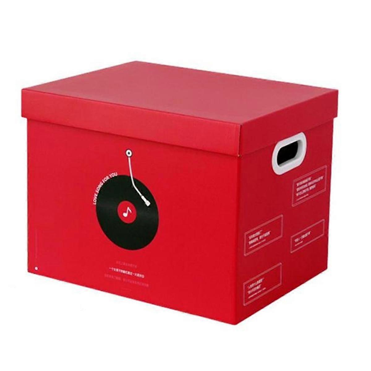 Folding Cube Organizer Closet Cube Basket with Lid and Handles Storage Container Cube Storage Organizer Box for Home