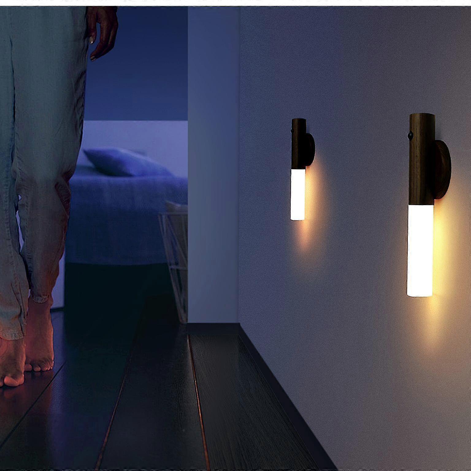 1 pcs Wireless Motion Sensor Smart Baton LED Light Magnetic Base & USB Recharge