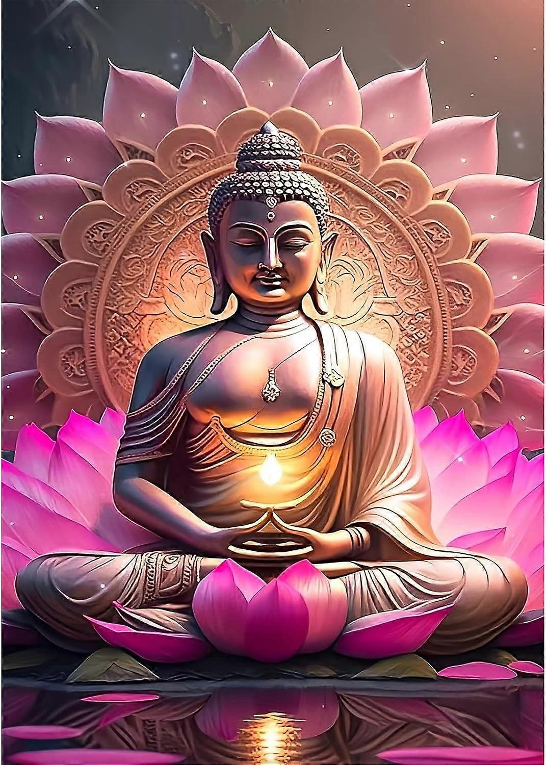 30x40 cm Diamond Painting Kits,Buddha(Style 2)