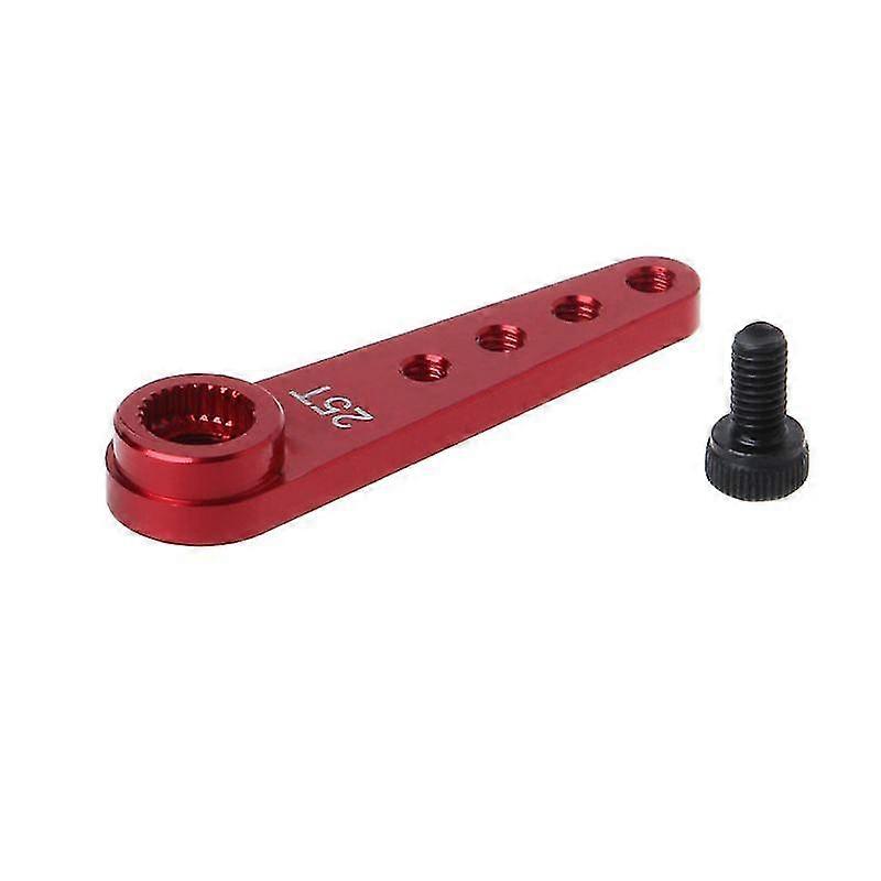 1pc 25t Metal Extension Steering Servo Arm Horn With Screw Set For Rc Car Crawle