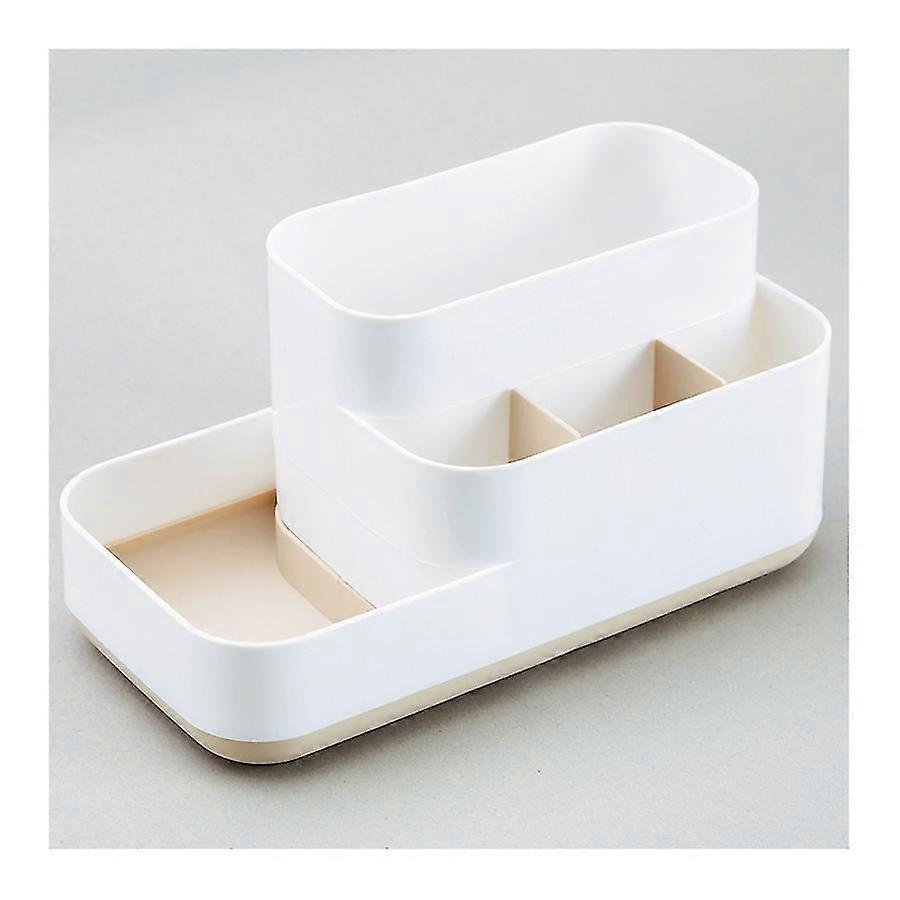 Cosmetic Storage Box, Desktop Shelf, Plastic Detachable Storage Box