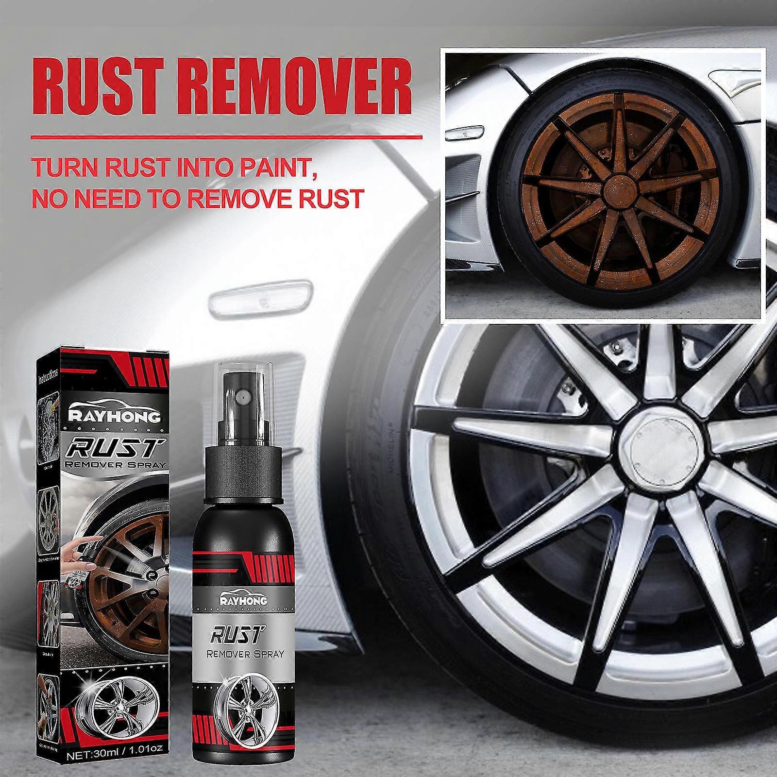 Rust Removal Spray - Powerful Rust Remover - Removes Rust Without Scrubbing - 30ml