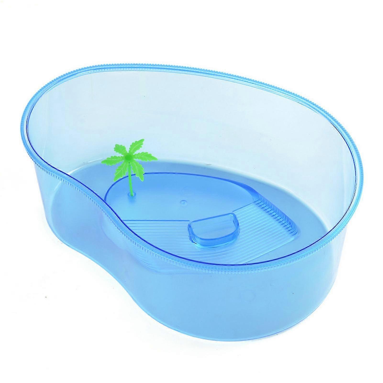 Turtle Tank With Basking Platform Large Capacity Transparent Fish Tank Turtle Breeding Box Aquarium Supplies