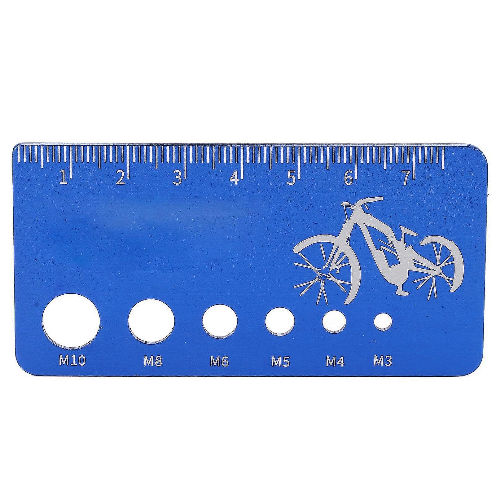 Bicycle Screw Measuring Calipers for M3 M4 M5 M6 M8 M10 Thread Dimensions