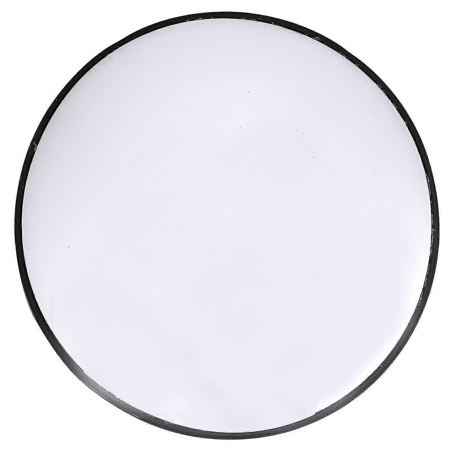 30Cm Wide Angle Security Road Mirror Curved Convex Mirror(Black)