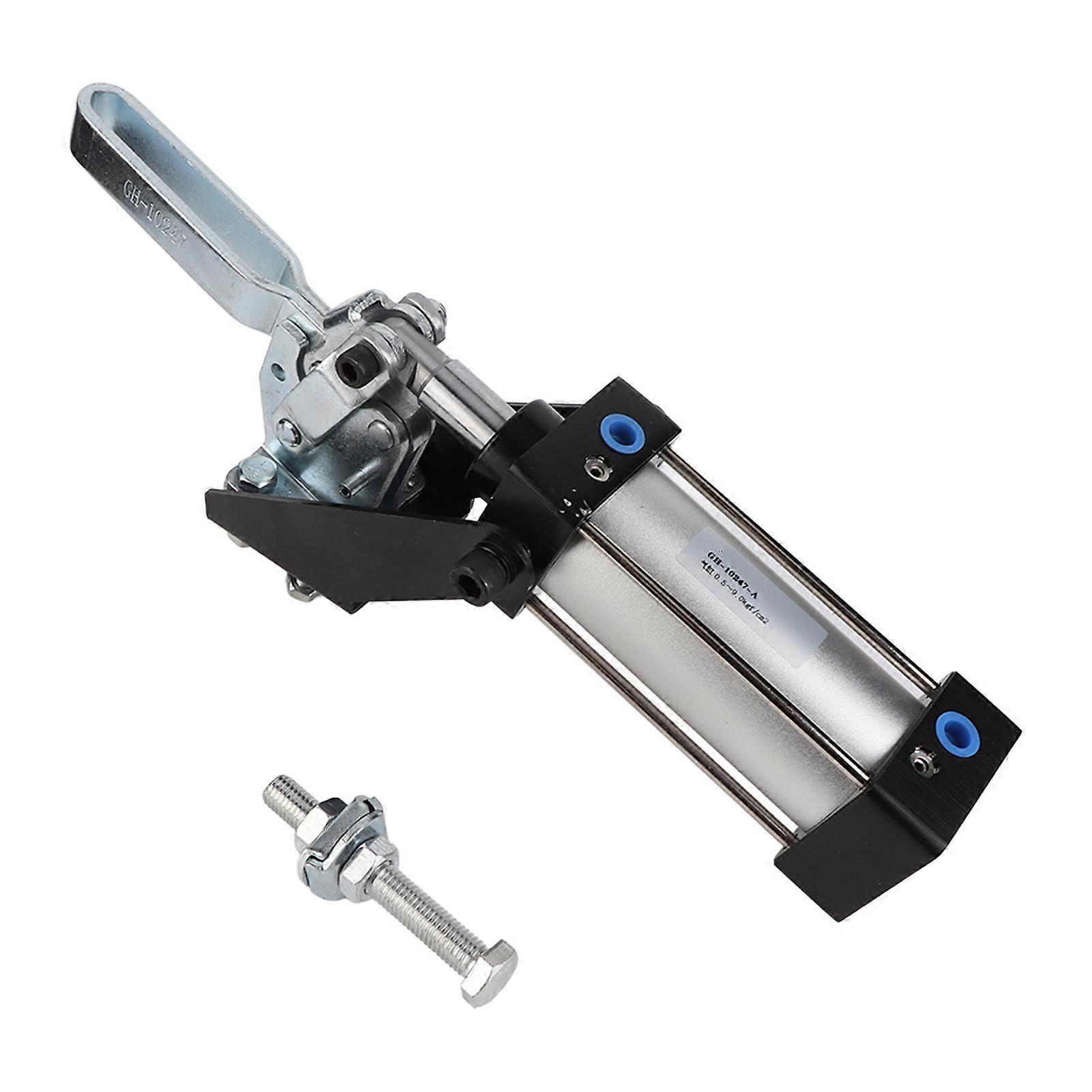 Pneumatisk klemme kulstofstål G1/4in højtrykscylinder pneumatisk Hold nede-klemme