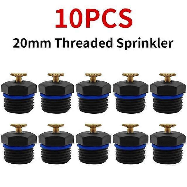 5PCS 20mm Adjustable Watering Sprinkler 1/2'' Thread Spray Nozzle Garden Lawn Drip Irrigation System Kit Home Garden Tools