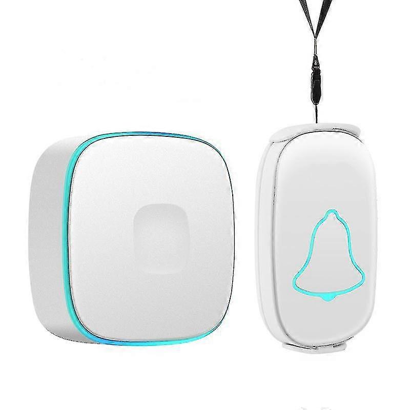 Emergency Bell for eldre og pasienter Bedside Wireless Doorbell Husholdning Call