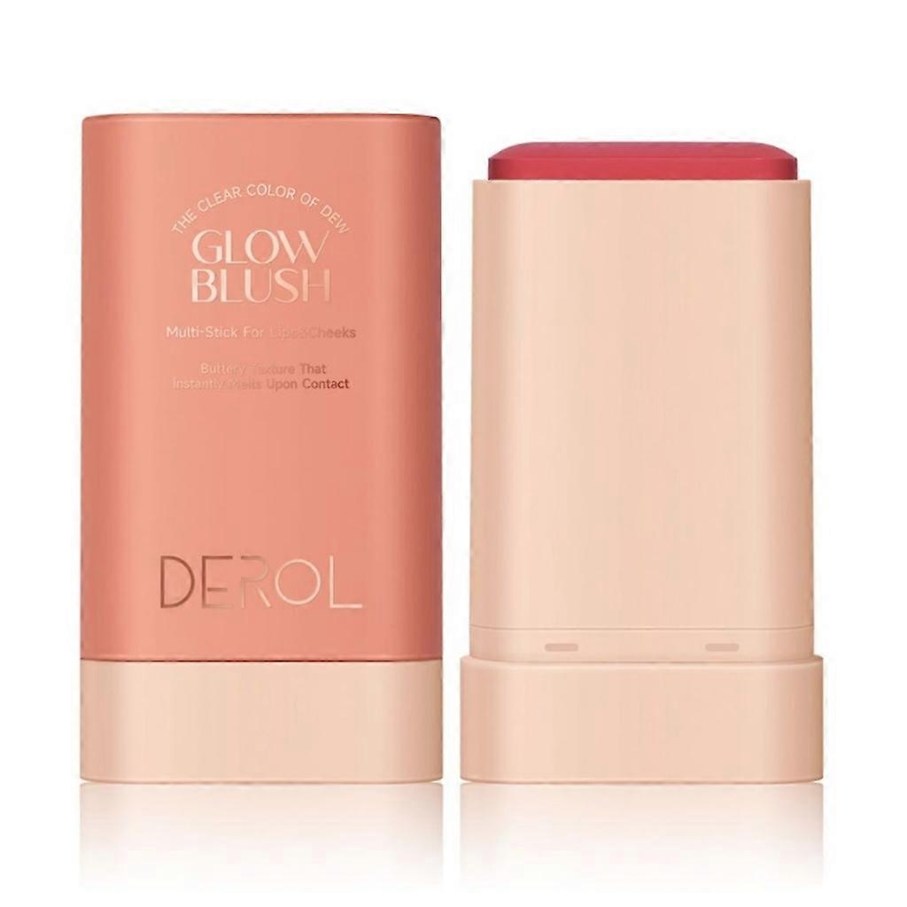 Blush Stick,Putty/Cream Makeup Blush,Multi-Use Lip and Cheek Tint,Lightweight