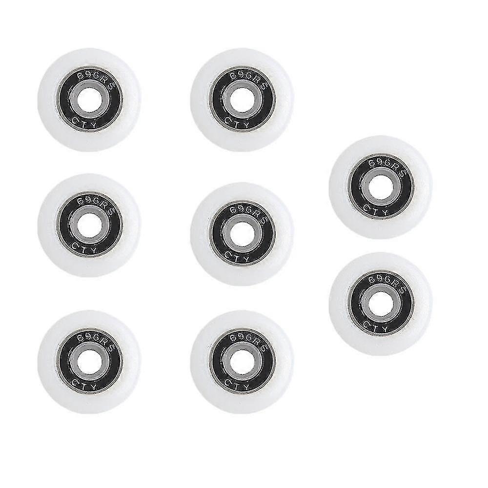 Set Of 8 Replacement Wheels For 19-29mm Diameter Shower Door