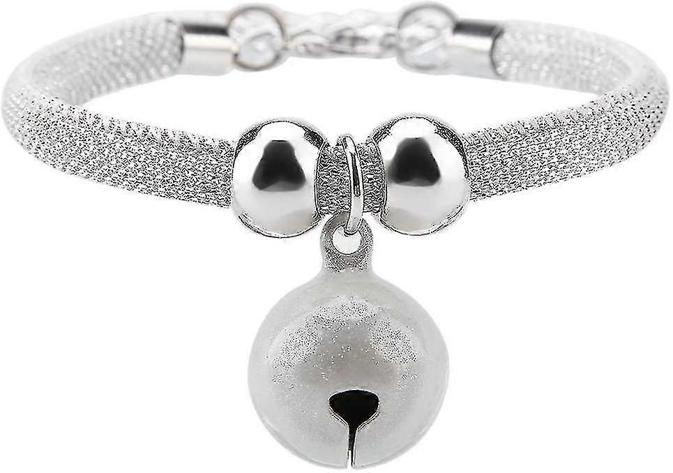 ペットアクセサリー取り外し可能な猫ベルカラーベル付き(ホワイト)1個