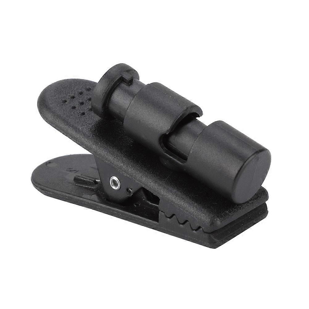 Black Multipurpose Clip For Walkie Talkie Headset Microphone Data Line