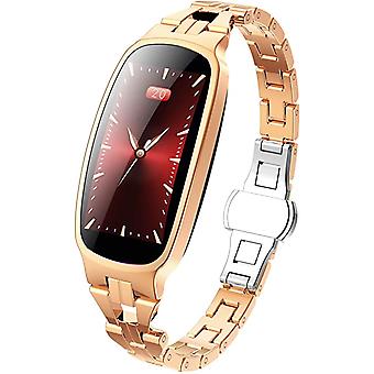 Reloj inteligente para las mujeres Ip67 impermeable ritmo cardíaco monitor presión arterial