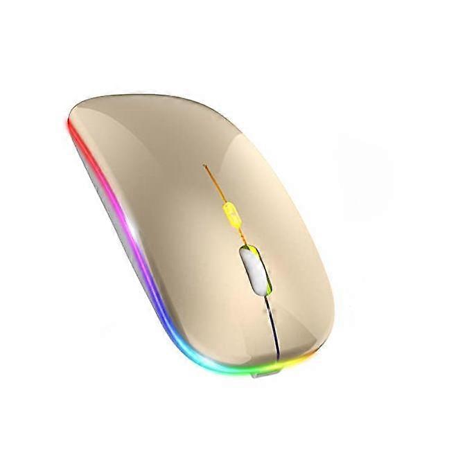 UpgradeWireless Mouse, 2.4G Ultra Thin Quiet Mobile Optical Office Mouse with USB and Bluetooth Receiver for Laptop, PC, Notebook, Computer, MacBook (