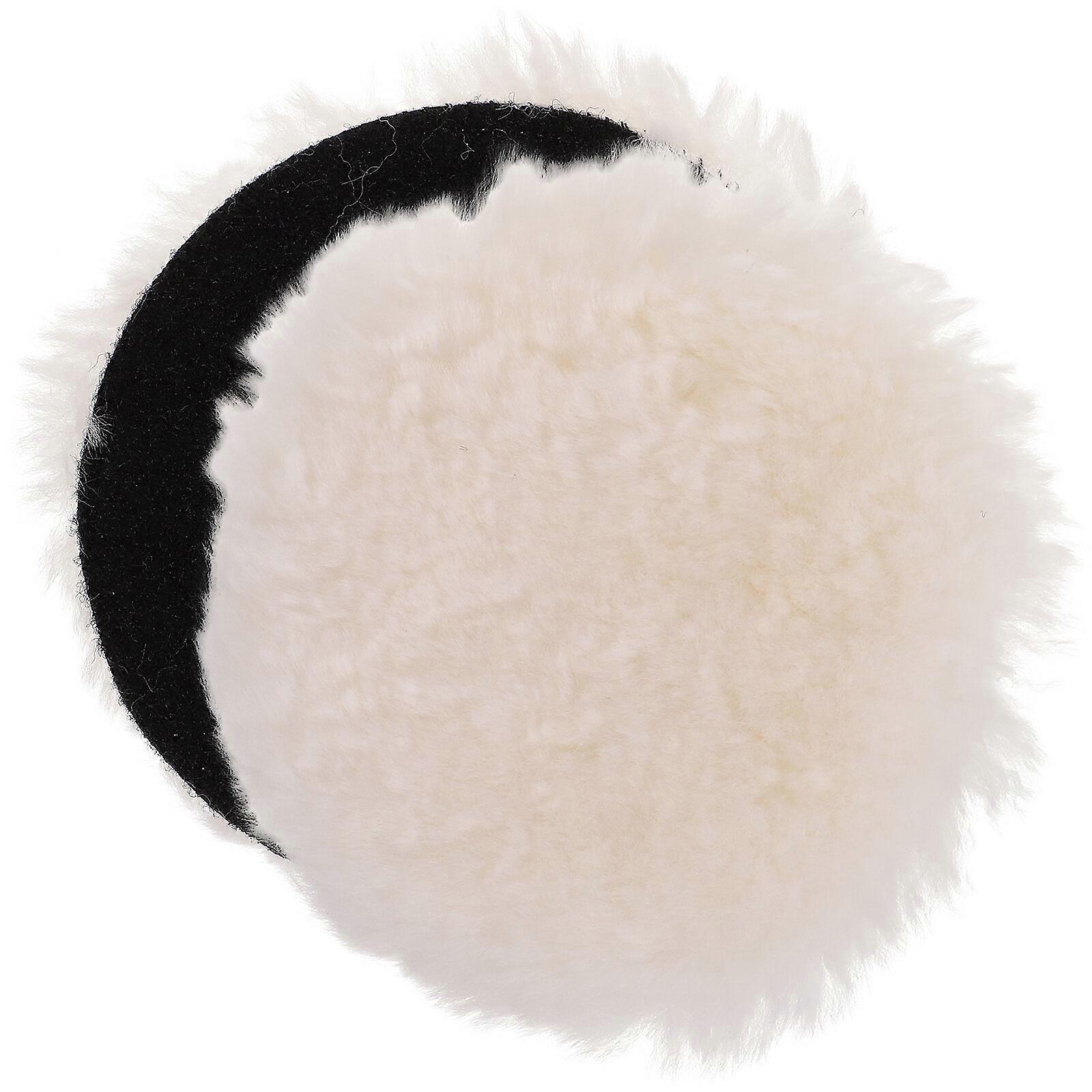 2pcs Buffing Wheels Wool Buffer Pads Cleaning Supply for Pneumatic Electric Machine