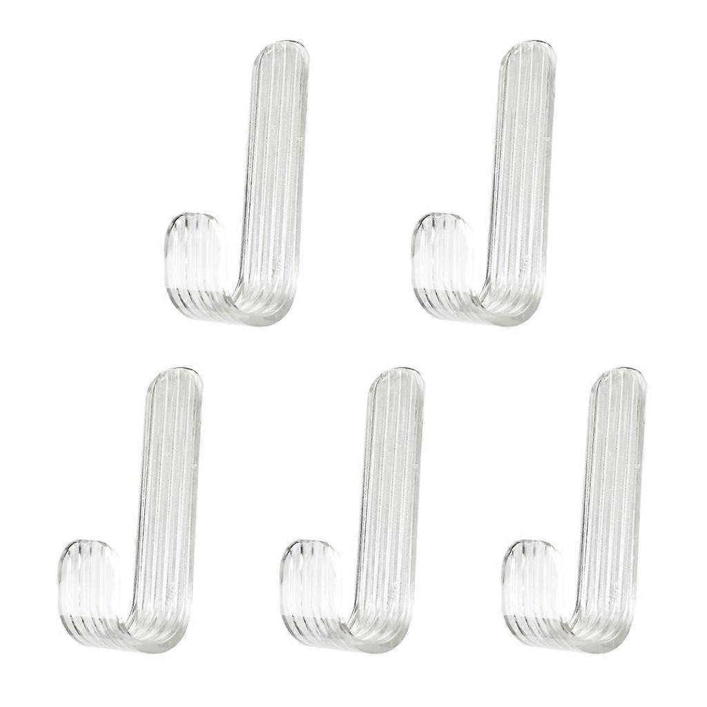 5pcs Wall Mounted Storage Hook Multifunction Organization Hanger