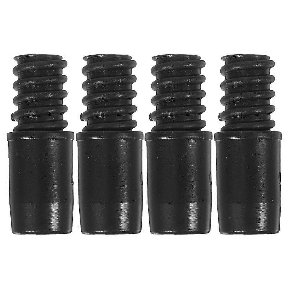 4Pcs Threaded Tip Replacement Threaded Tip Repair Mop Handle Pole Handle Replacement Tail Adapter