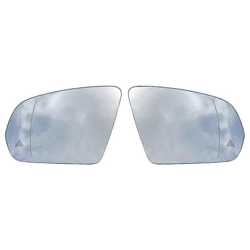 Suitable Rear Mirror Glass For Mercedes-Benz C E S GLC Class W205 W222 W217 W213 W238 GLC 2015- Heated Blind Spot Warning Replacement