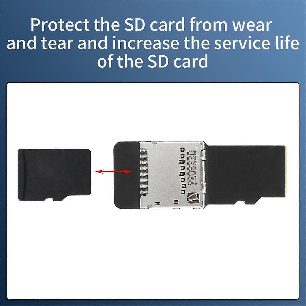 SD TF Memory Card Kit Male to Female Extension Adapter Extender Test Tools PCBA Connector for Mobile Computer 3D Printer