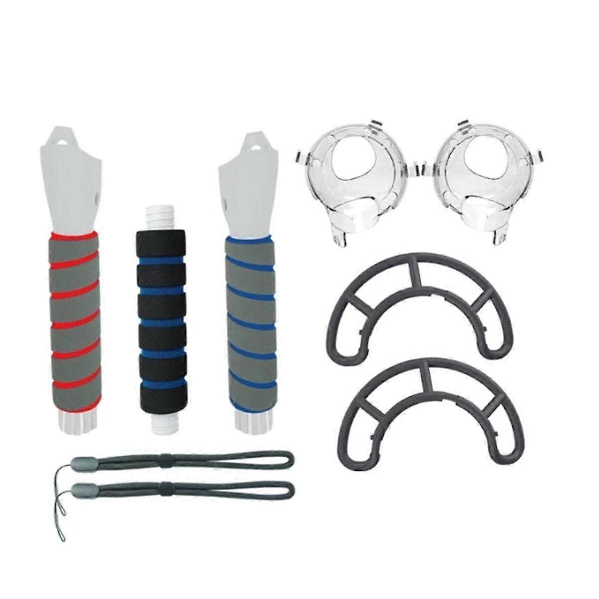Accessori per maniglie e impugnature di estensione per manico a bastone lungo per 3 controller