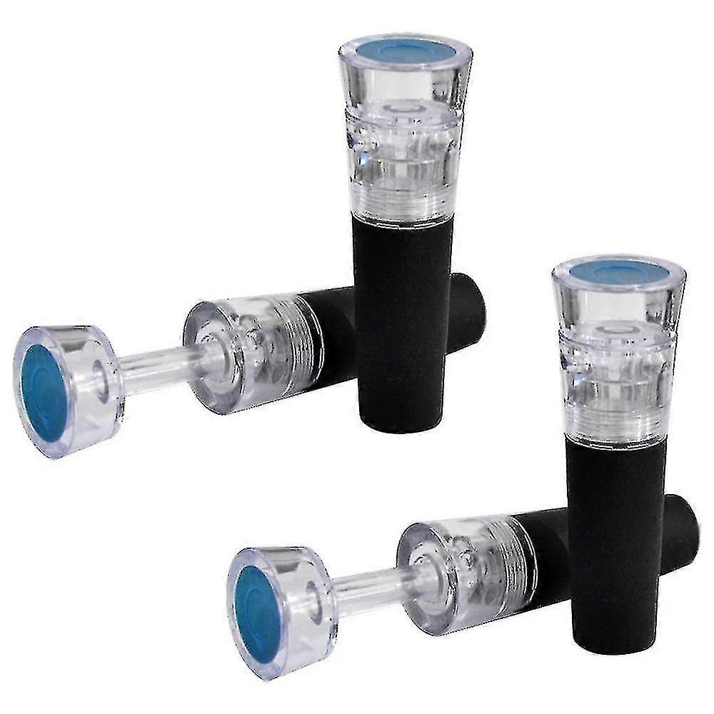 コーク天才ワイン節約真空シーラー - ワインボトル用ポケットサイズ、真空シーラー - ワインを節約するための気密ワインシーラー - リークとスピルクサイズ