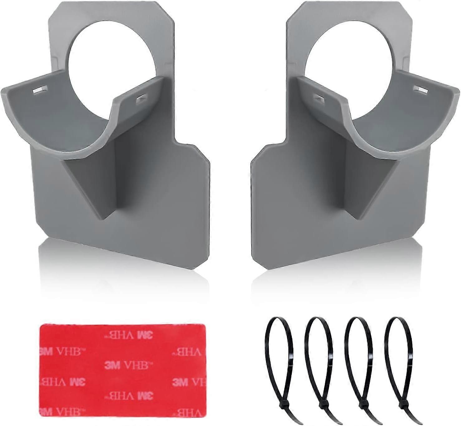 Set Of 2 Pool Hose Support, Pool Adapter, Gray Pool Accessories, For Pool Hoses Within 38 Mm