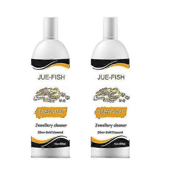 Detergente per gioielli, 2x - Pulizia spray per lucidatura di gioielli in argento anti-appannamento