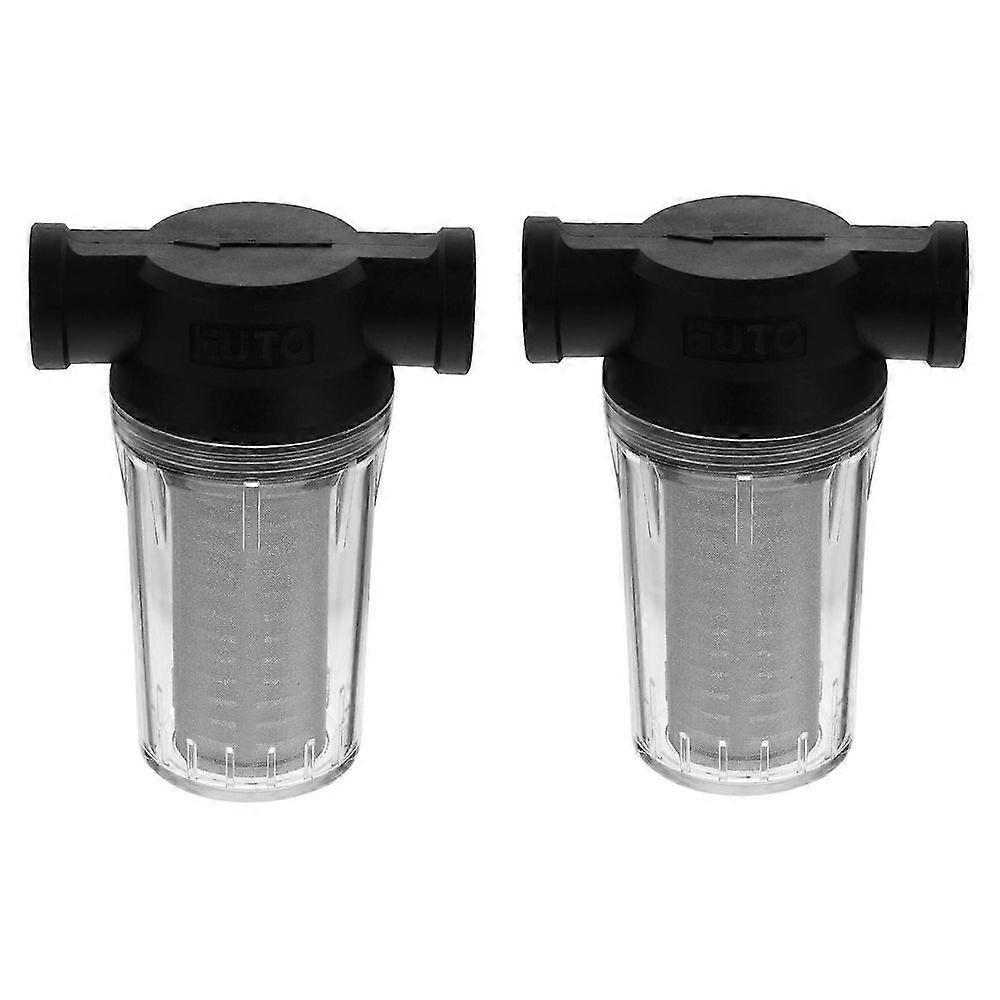 2 Pcs Hose Water Filter Inline Pipe Strainer Plumbing Accessories - Pipe Strainer Hose Strainer