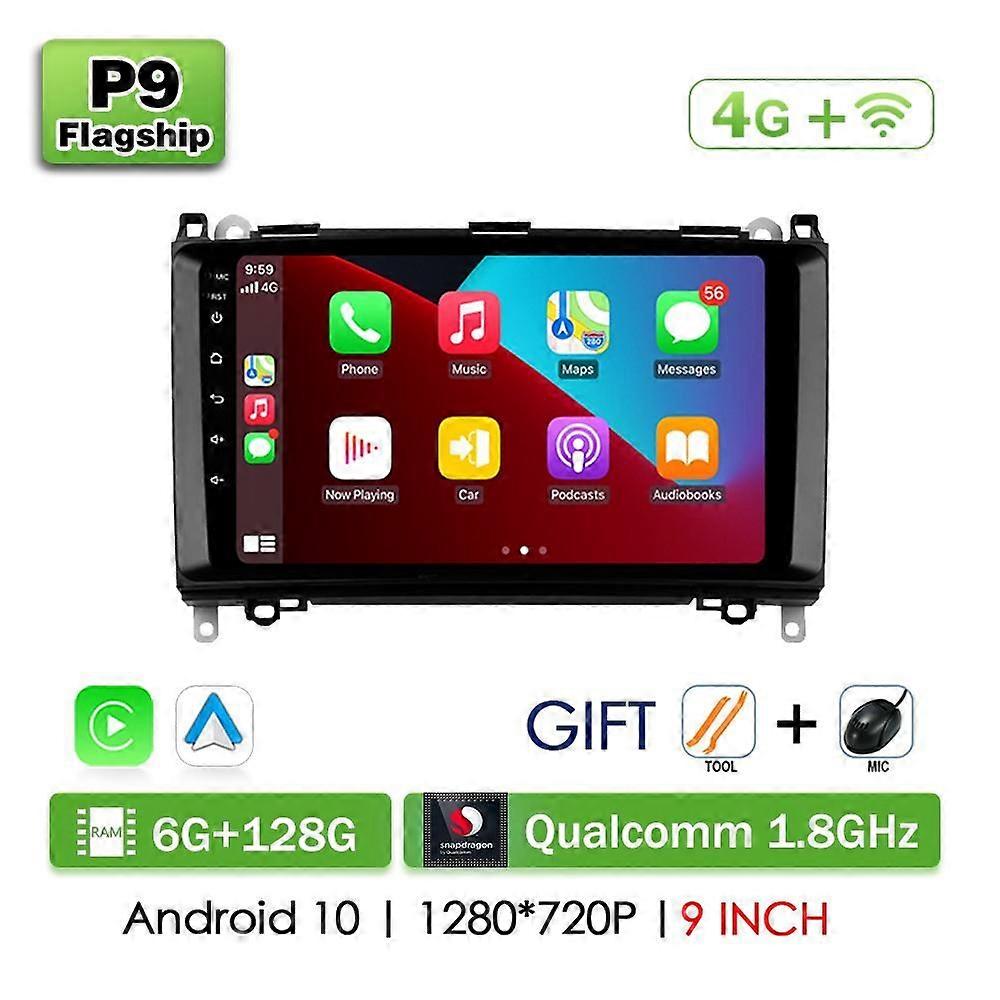 Redkid Android 12 Wireless Carplay Car Radio For Mercedes-benz B-class T245 2005 - 2011 Screen Multi