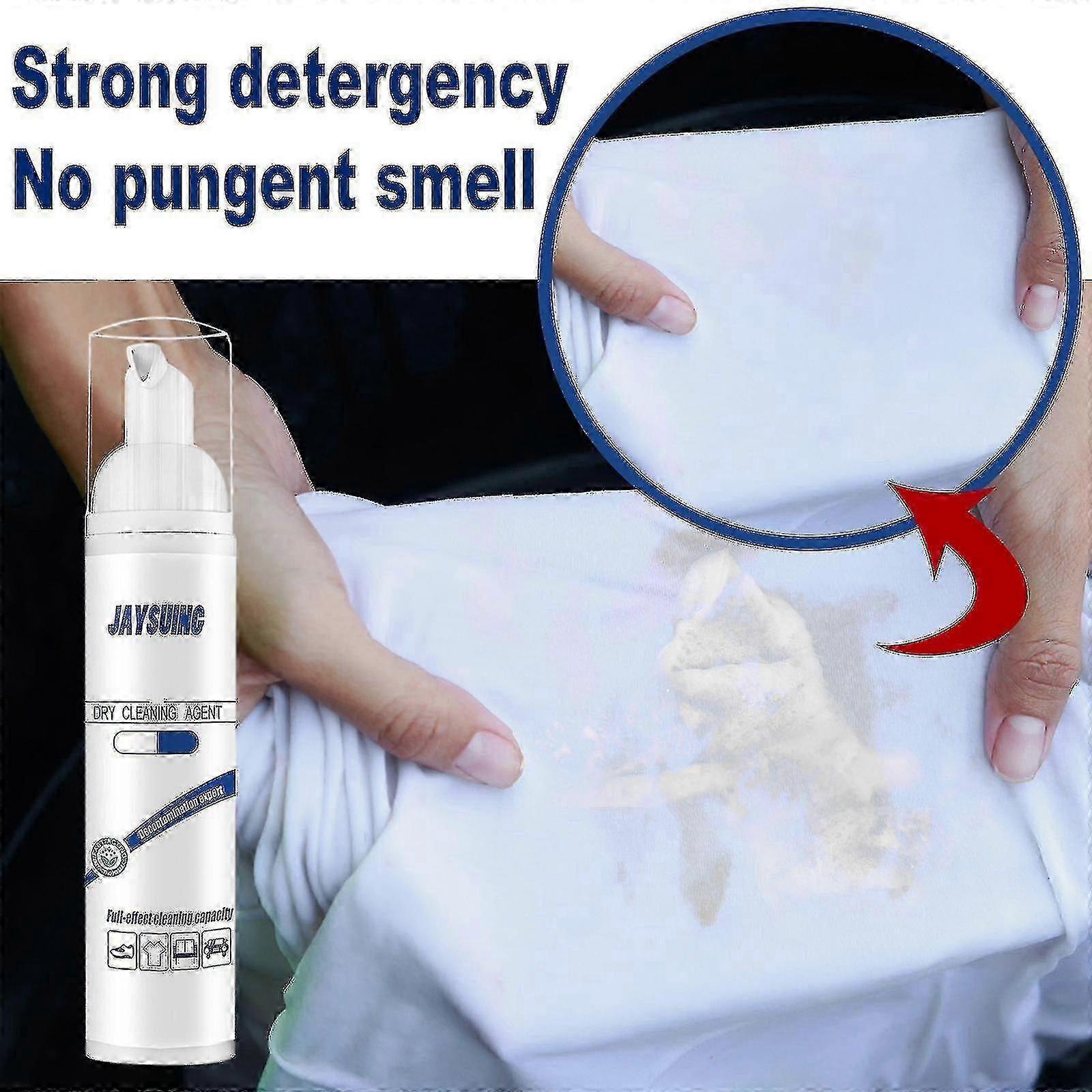 Jaysuing αφρίζοντας καθαρότερα ρούχα καθαρισμού κάτω σακάκι στεγνό καθάρισμα κουρτινών χαλιών χωρίς πλύσιμο