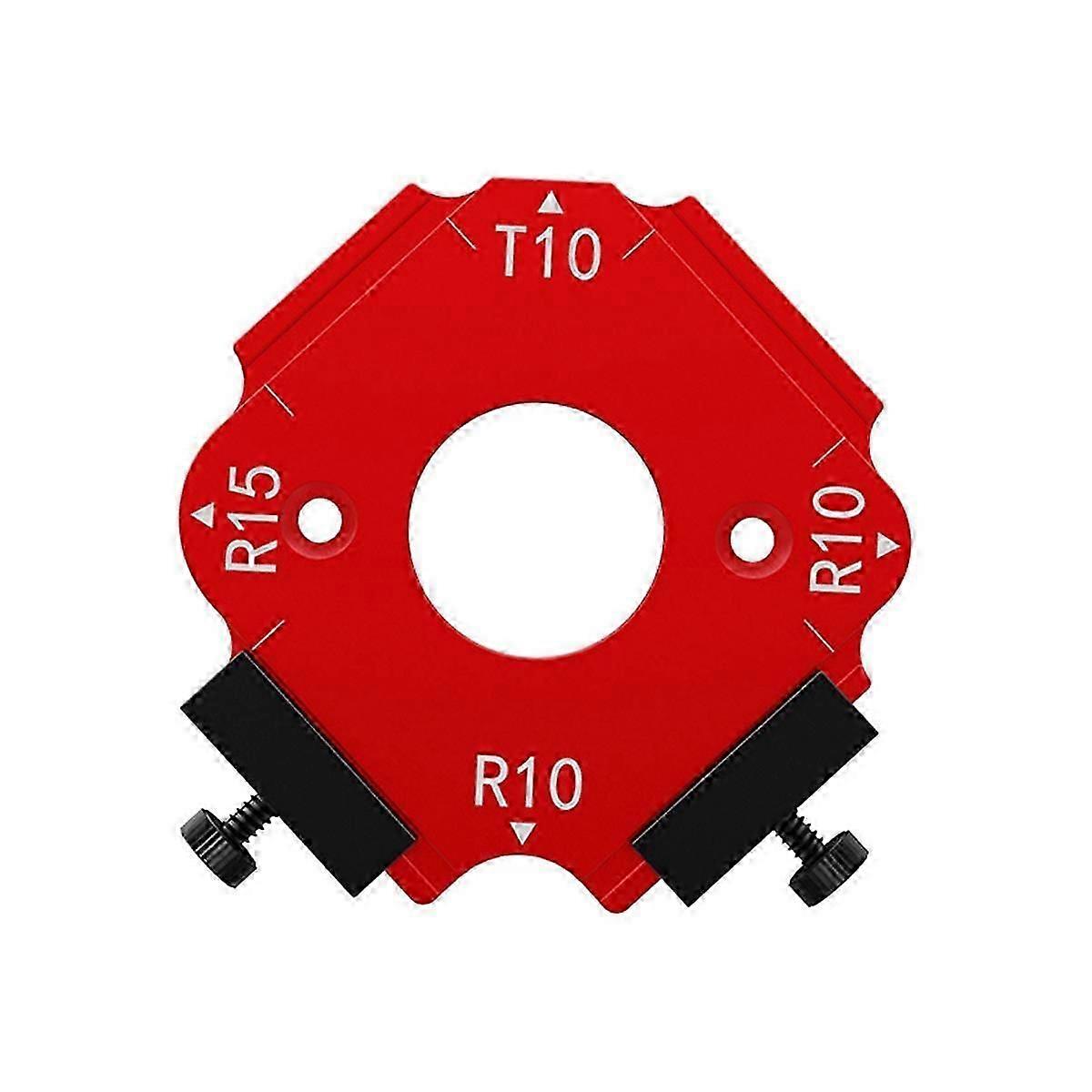 Woodworking Router Templates Arc Angle Positioning Template, Inner/outer Corner Arc Mold, Reusable Positioning Tools A