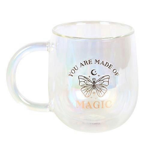 Something Different You Are Made Of Magic Iridescent Glass Mug