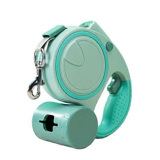 Retractable Dog Leash with Ergonomic Handle Tangle-Free Dog Outdoor Walking Belt with Flashlight