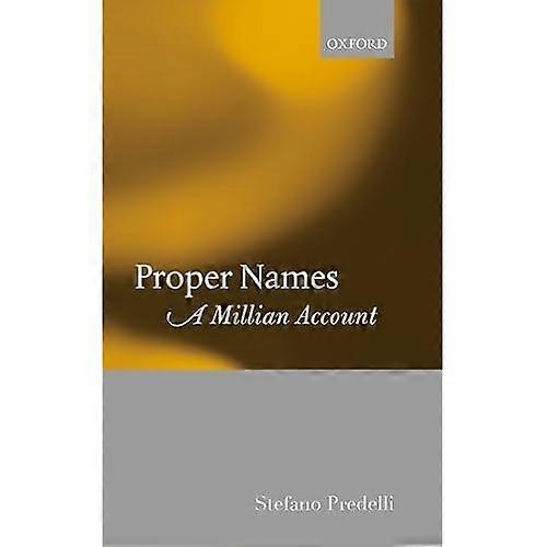 Proper Names: A Millian Account