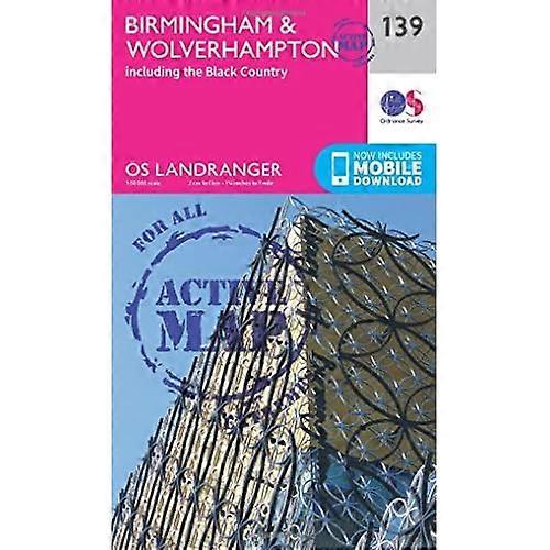 Birmingham & Wolverhampton (OS Landranger Map)