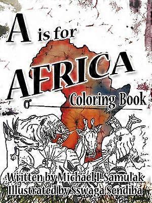 A is for Africa Coloring Book