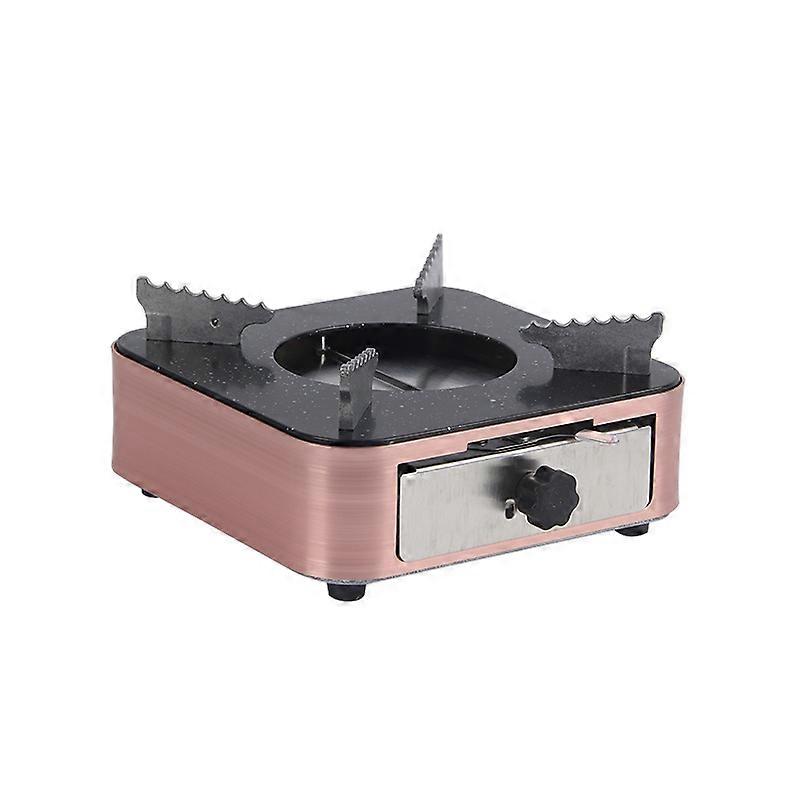 Draagbare alcoholbrander met doos, roze