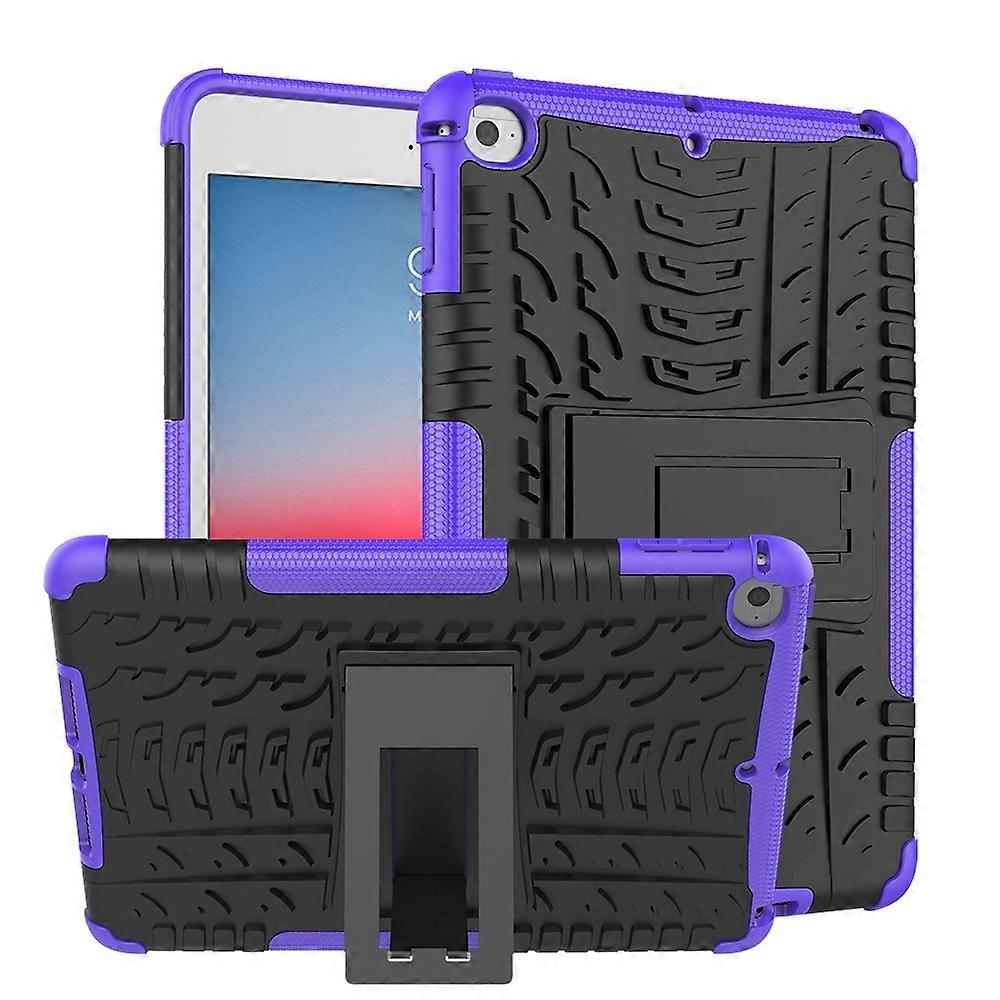 Tire Texture TPU+PC Shockproof Case for iPad Mini 2019, with Holder