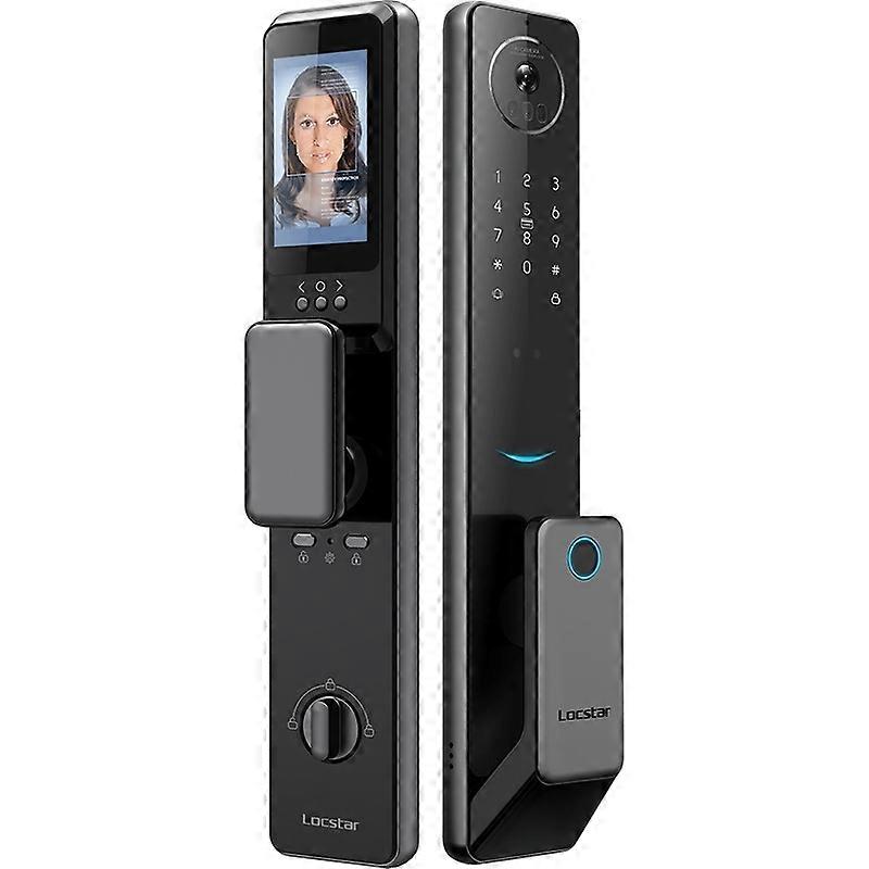 S61 Gezichtsherkenning Tuya Vingerafdruk Deurslot S61 Space Gray