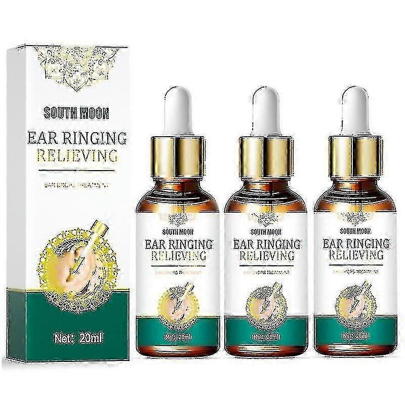1-3pcs  20ml Ear Ringing Relieving Ear Drops Tinnitus