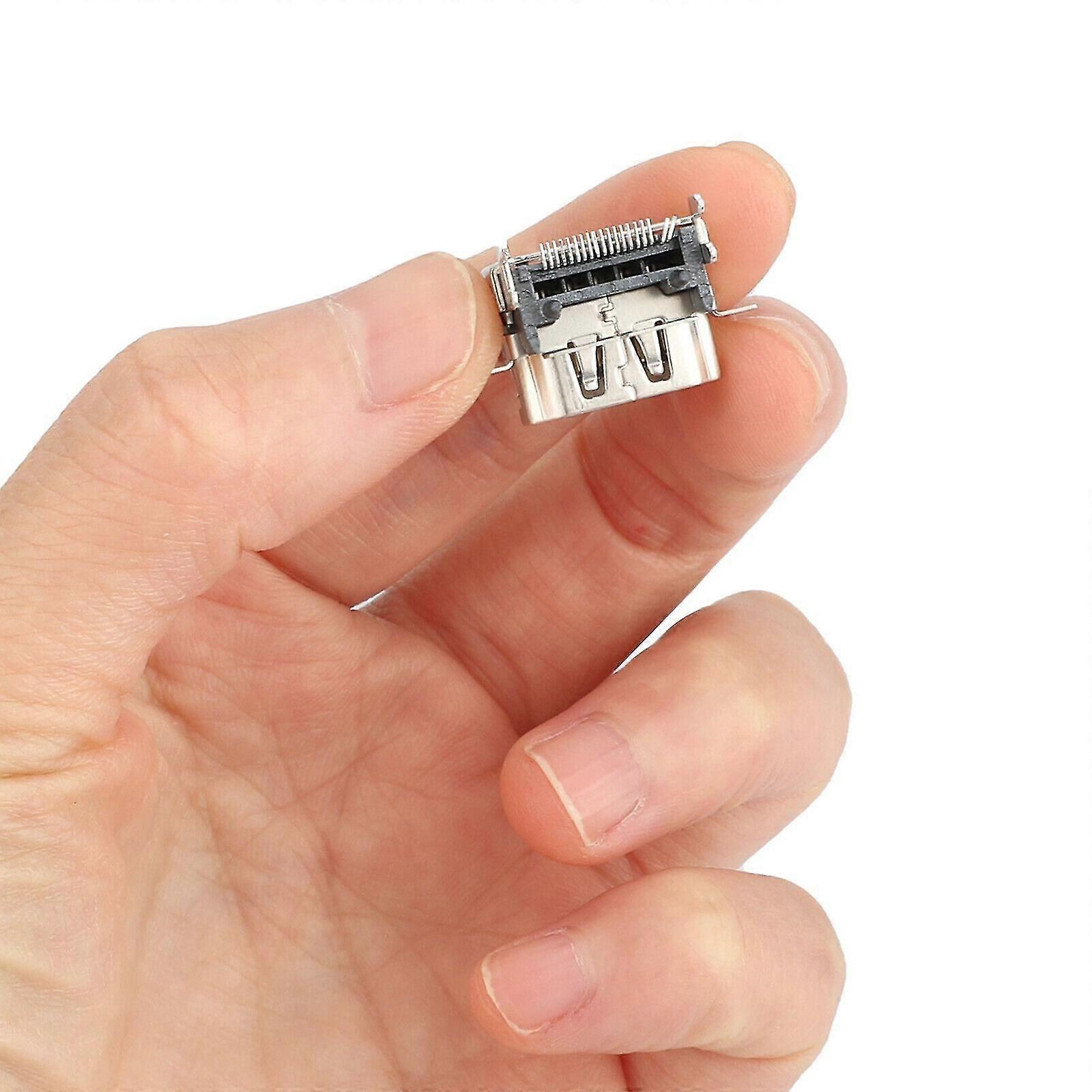 2PCS HDMI Port Connector Socket Replacement For Microsoft Xbox One S (Slim)