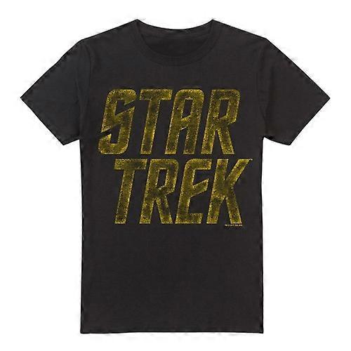 Star Trek Mens Distressed Logo T-Shirt