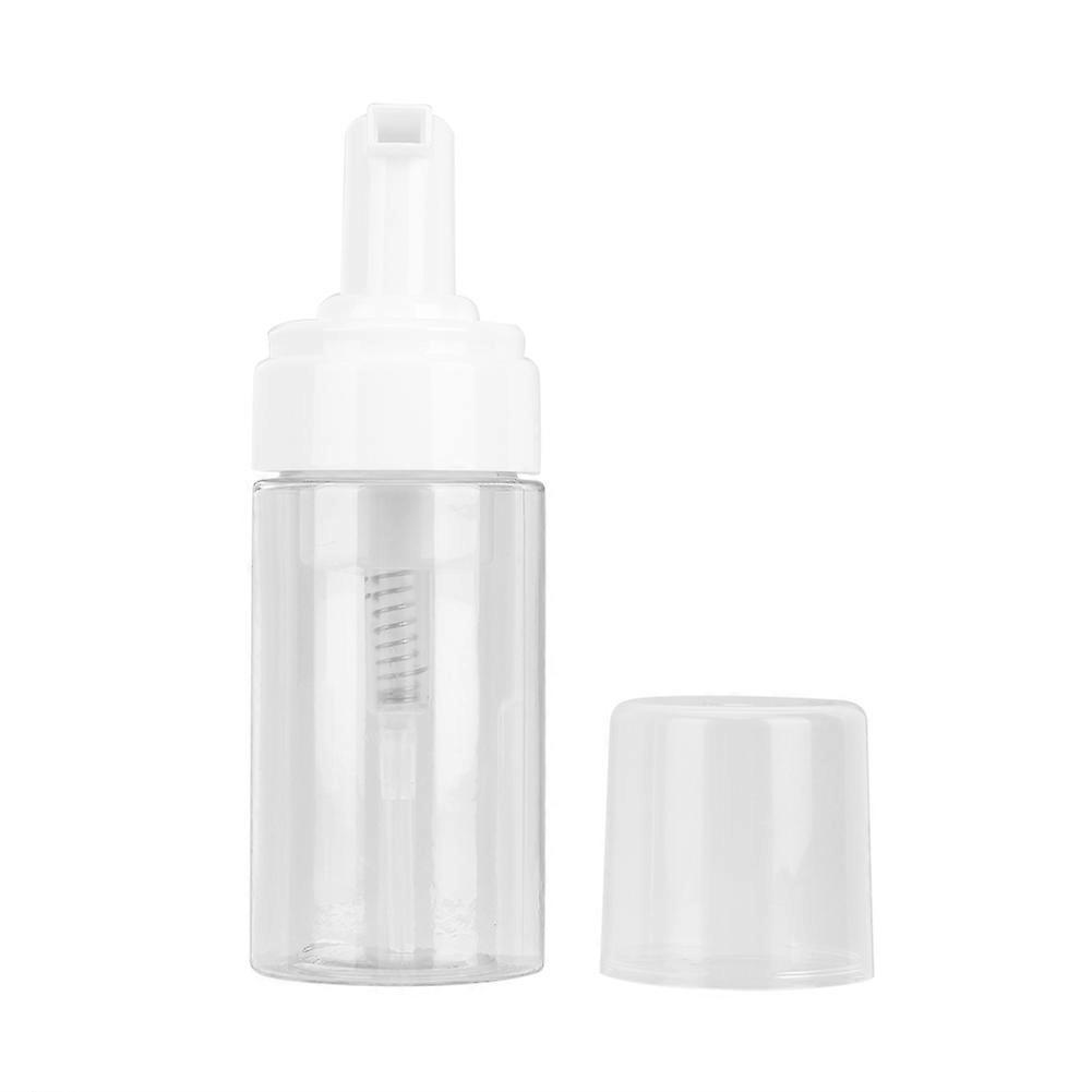 Portable Mousse Foaming Empty Bottle Refillable Travel Dispenser Container (Pump Head White))