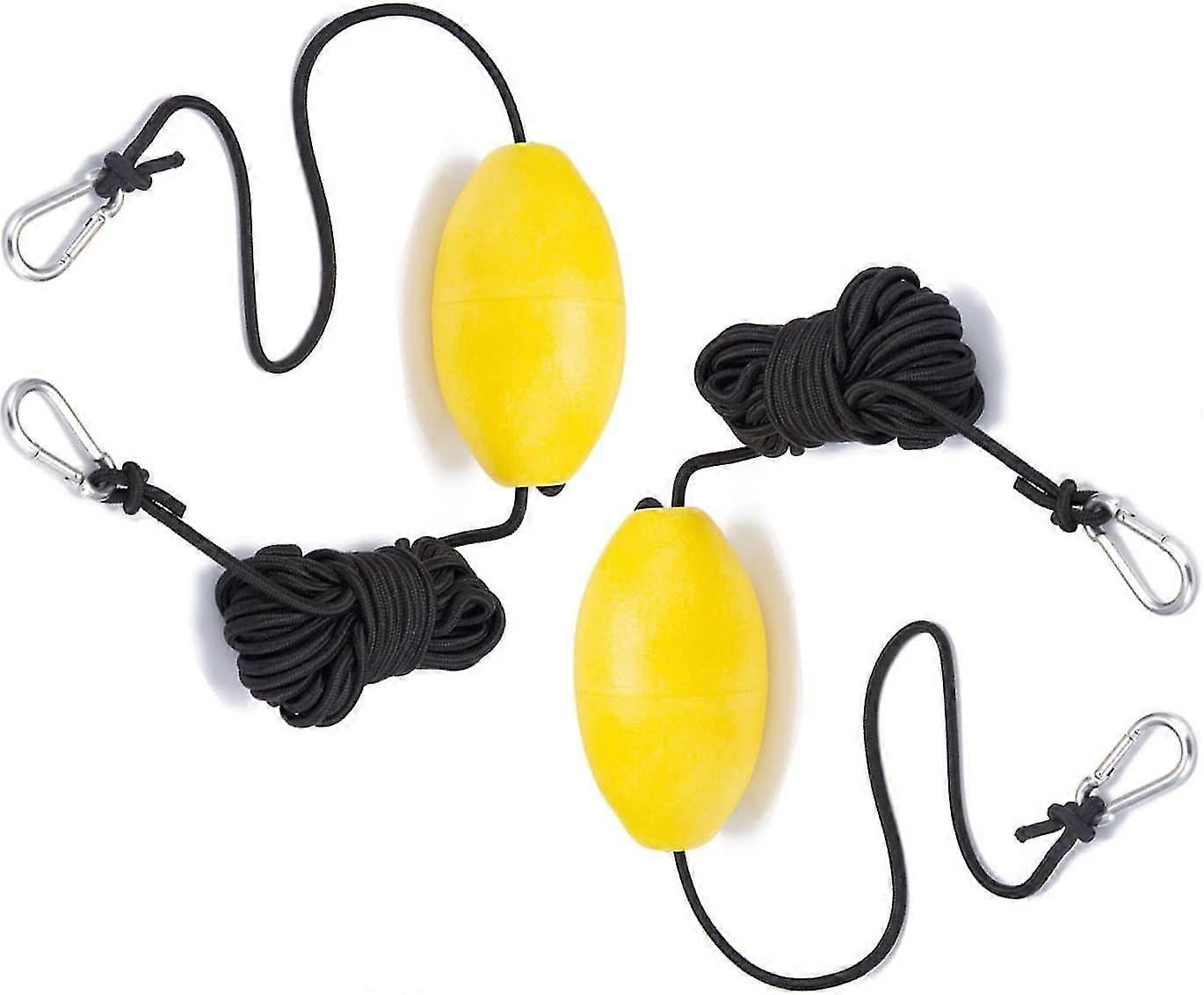 Set Of 2 Floating Anchors Eva Buoy And Clip For Handle Kayak Canoe Floating Buoy