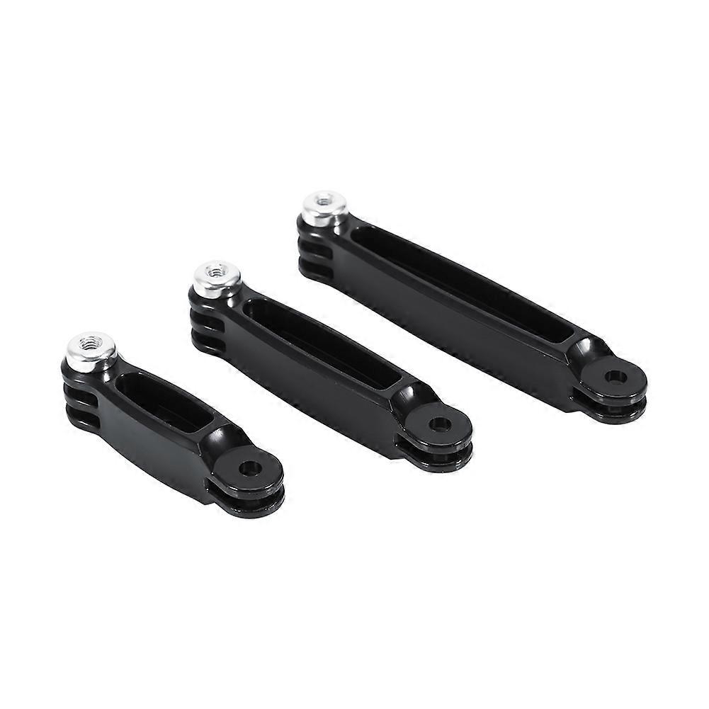 3 in 1 Black Extension Arm Set for Hero 1 2 3 3+ 4 Cameras
